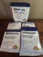 4Patriots  Emergency Survival Food Supply Servings - NEW Expires 2035