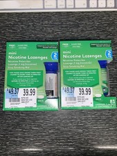 2X Rite Aid 2mg Nicotine Lozenges Stop Smoking Aid 81 Pieces Each Mint 1/26