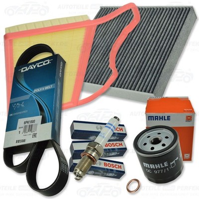 Inspektionskit Filter Satz Paket XXL (AK) VW UP! 1,0 EcoFuel 68PS m. Start-Stop