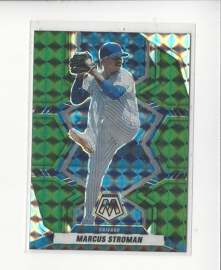 2022 Mosaic Baseball Green Mosaic Prizm Parallel Singles - You Choose