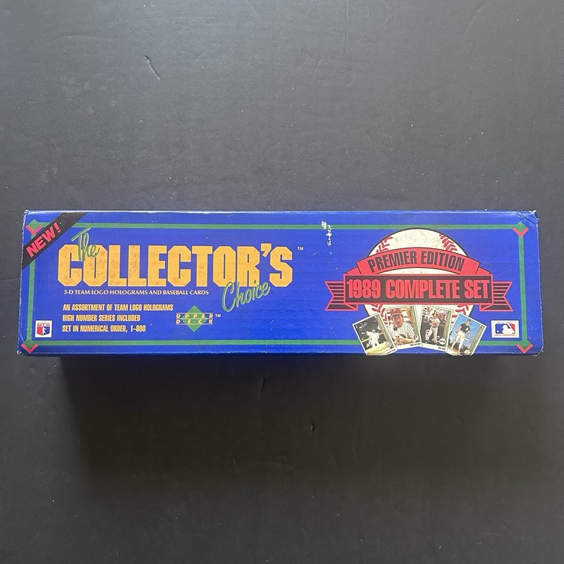 1989 Upper Deck Baseball Factory Complete Set - Ken Griffey Jr. Rookie RC