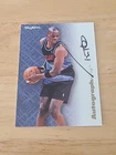 1996-97 Skybox Premium Autographics Black Ink Tyrone Hill Autograph $$$