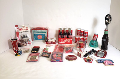 Coca-Cola Collectibles 27 Assorted Items Most Vintage
