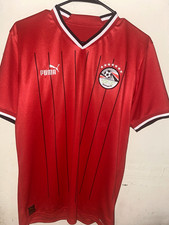 PUMA Egypt National Team Soccer Jersey Shirt Red Size M Officially Licensed