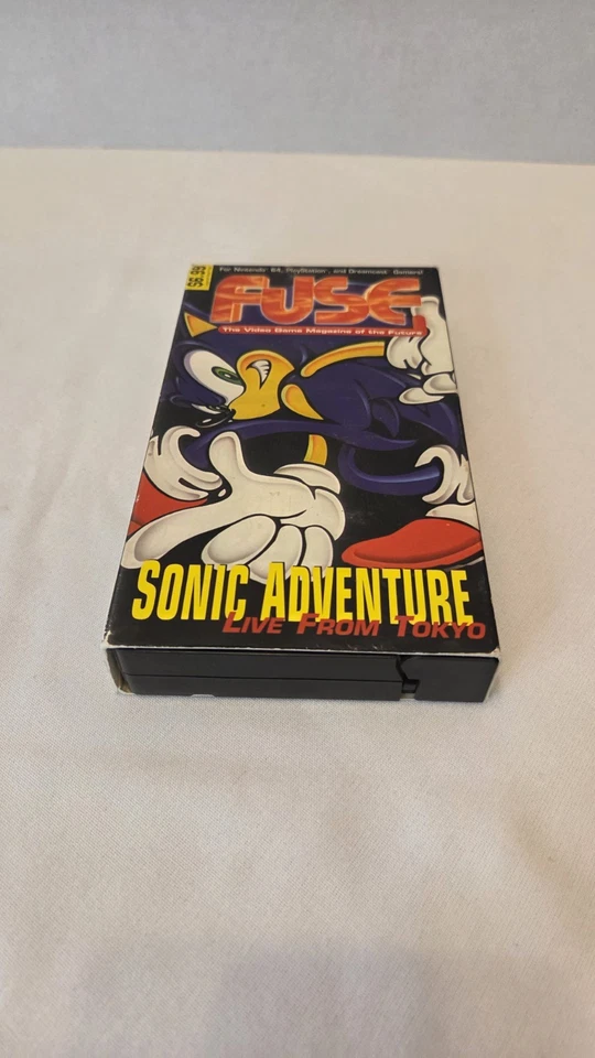 Fuse VHS Magazine #1 Sonic Adventure Legend Zelda Game Preview 1998 Tested ✔️ EX - Image 4 of 4