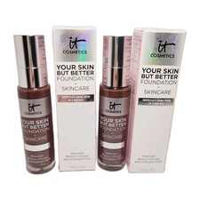 2 it Cosmetics Your Skin But Better Liquid Foundation Skincare - Deep Cool 63