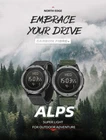 NORTH EDGE ALPS Men's Digital Carbon fiber Watch Shock Militray Army Sport Watch