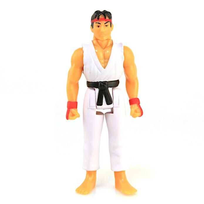 SUPER7 リアクション ストリートファイター フィギュア RYU KEN Amazon.com: Ken Street Fighter II Reaction Figure : Toys & Games