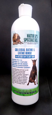 Natures's Specialties Colloidal Oatmeal Creme Rinse  For Dogs & Cats Made in USA
