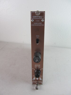 EG&G Ortec 9302 Amplifier Discriminator Plugin Card Module