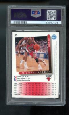 1993-94 Upper Deck #23 Michael Jordan PSA 10 Graded Basketball