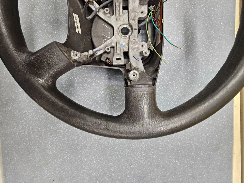 🔥02-05 Conjunto Volante Ford Explorer Cuero CONTROL DE CRUCERO Negro OEM Foto 4 de 4