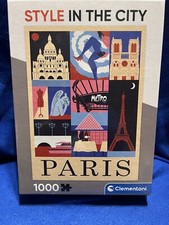 Clementoni Style In The City Paris 1000 Piece Puzzle New