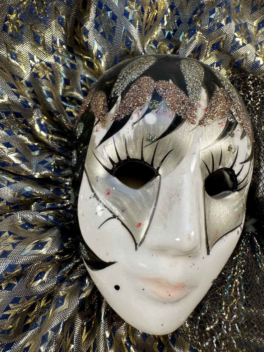 CERAMIC HANGING MASK MUSIC NEW ORLEANS