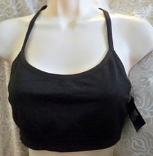 VICTORIAS SECRET BRA UNLINED BLACK T BACK NEW