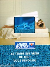 PUBLICITE ADVERTISING 065  1995  la literie BULTEX ( 6 pages)