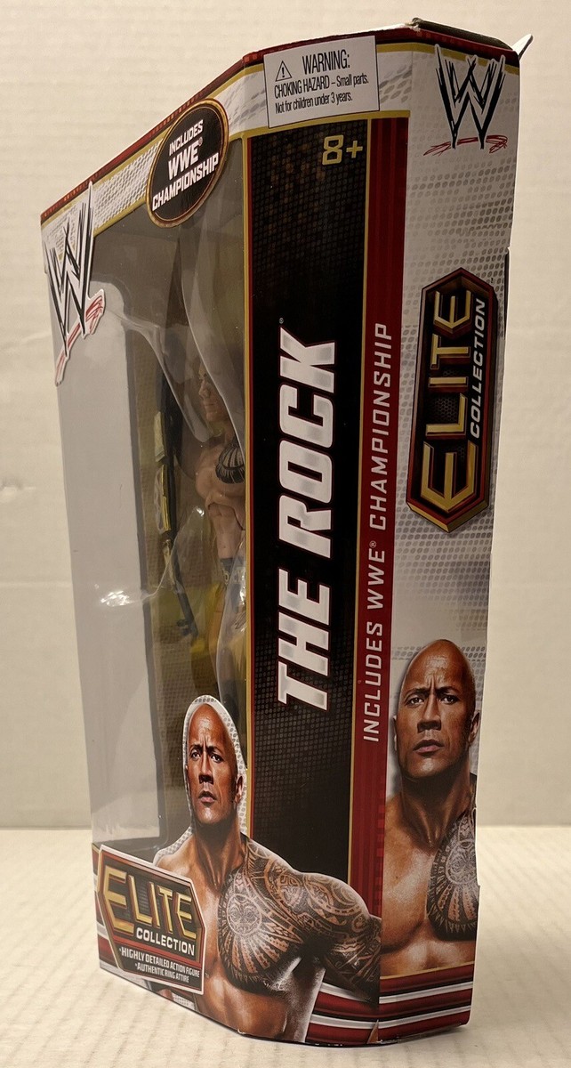 WWE Mattel Elite Series 22 - THE ROCK (NEW DAMAGED PACKAGE
