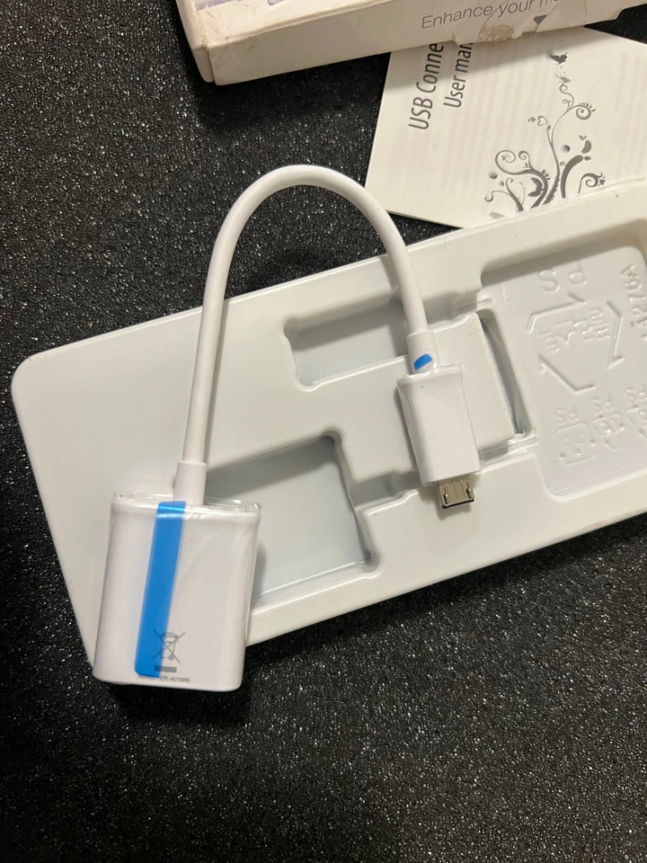 Original Samsung Galaxy Micro-USB To USB Data Adapter - Note 8 Galaxy Tab 3 - Image 4 of 4