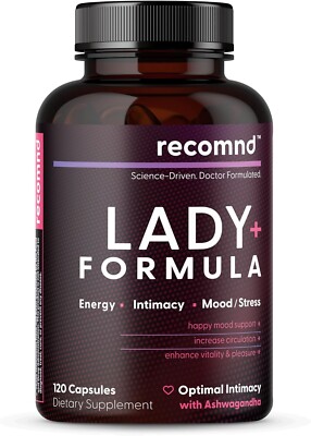 Lady+ Formula | Women's Wellness Supplement - Optimize Intimacy, Boost Menta...