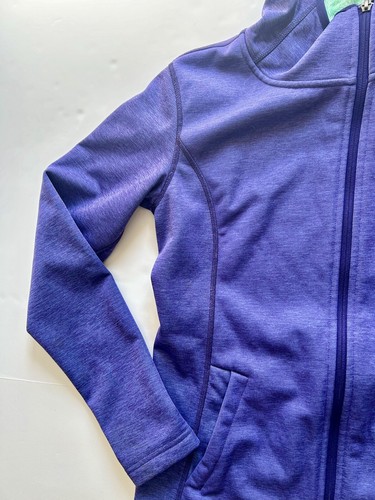 The North Face Women's Raschel Parka Hoodie Sweatshirt Jacket Purple SMALL - Picture 5 of 10