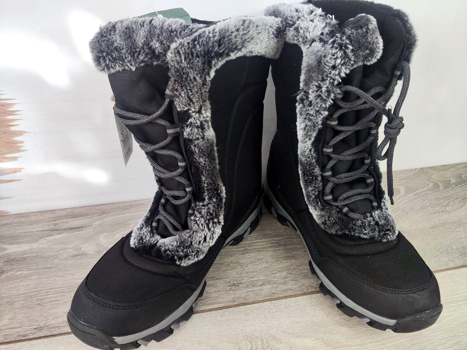 Mountain Warehouse Ohio Womens Snow Boots Winter Walking Snowproof Ladies UK 7