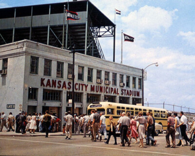 Kansas City A's Municiple Stadium 1962 Photo