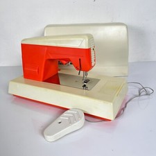 Antico Giocattolo Vintage anni 60 70 Macchina per da Cucire d'epoca in plastica