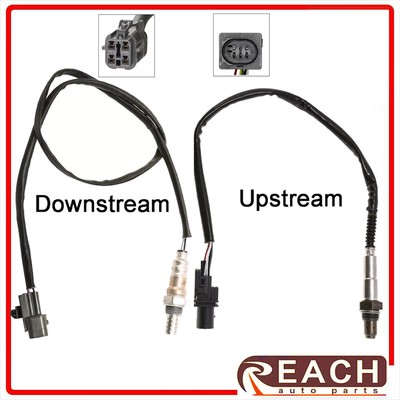 2pcs Oxygen Sensor Up+Downstream For Hyundai 2011-13 Elantra 2016-18 Tucson&AWD 
