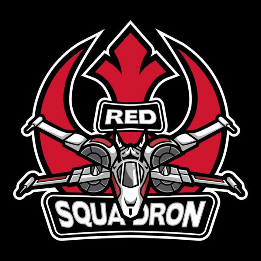 Red Squadron Darklighter Hockey Jersey