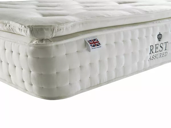 3ft Single Rest Assured Knowlton Latex Pocket 2000 Mattress