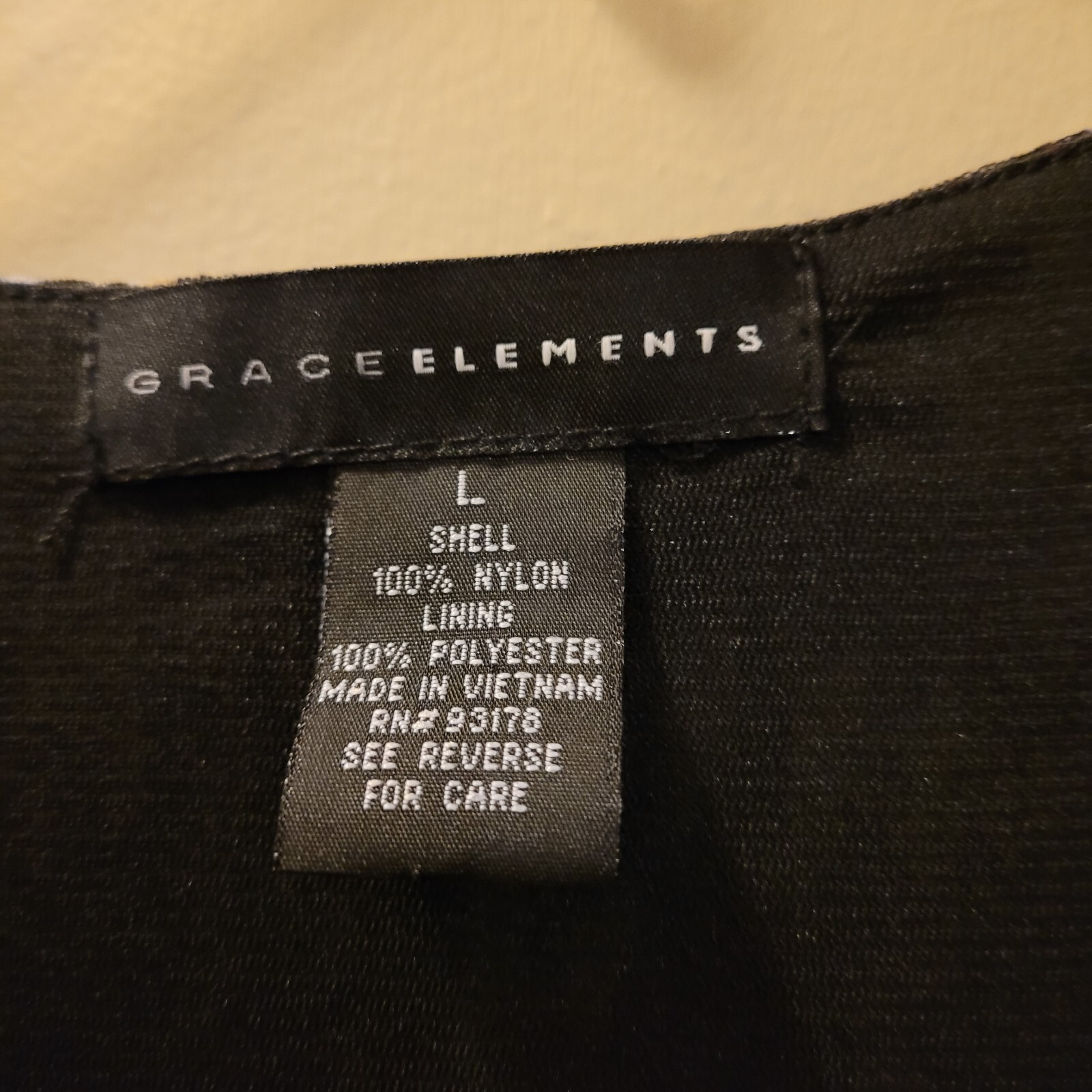 Grace Elements White Dark Blue Splatter Design V … - image 3