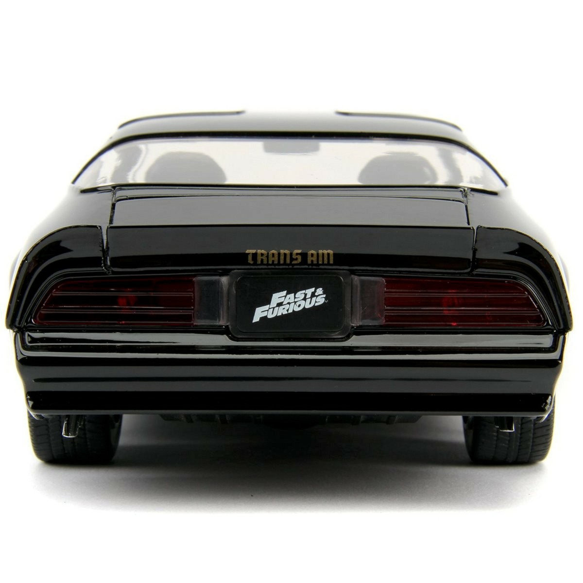Jada Toys 253203041 Fast & Furious Tego's 1977 Pontiac Firebird, auto, modello tuning in scala 1:24, porte apribili, cofano e bagagliaio, ruota libera, nero Jada Toys 253203041 Fast & Furious Tego's 1977 Pontiac Firebird, auto, modello tuning in scala 1:24, porte apribili, cofano e bagagliaio, ruota libera, nero