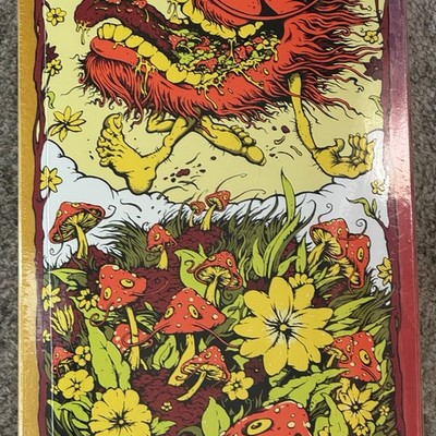 Anti Hero Smith Grimple Stix B4 Skate Deck Yellow 8.5 for sale