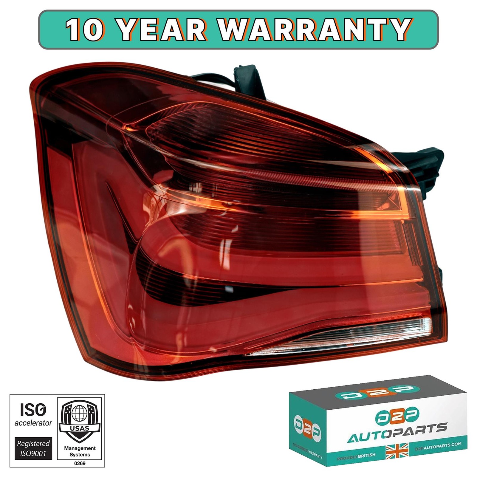 FOR BMW 1 Series F20/F21 LED Rear Light Tail Light Lamp Left Side - Image 5
