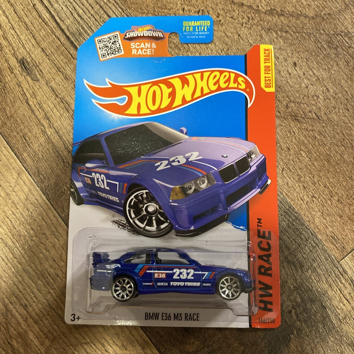 2014 Hot Wheels BMW E36 M3 Race blue 146/250 Rare NIP VHTF!! | eBay