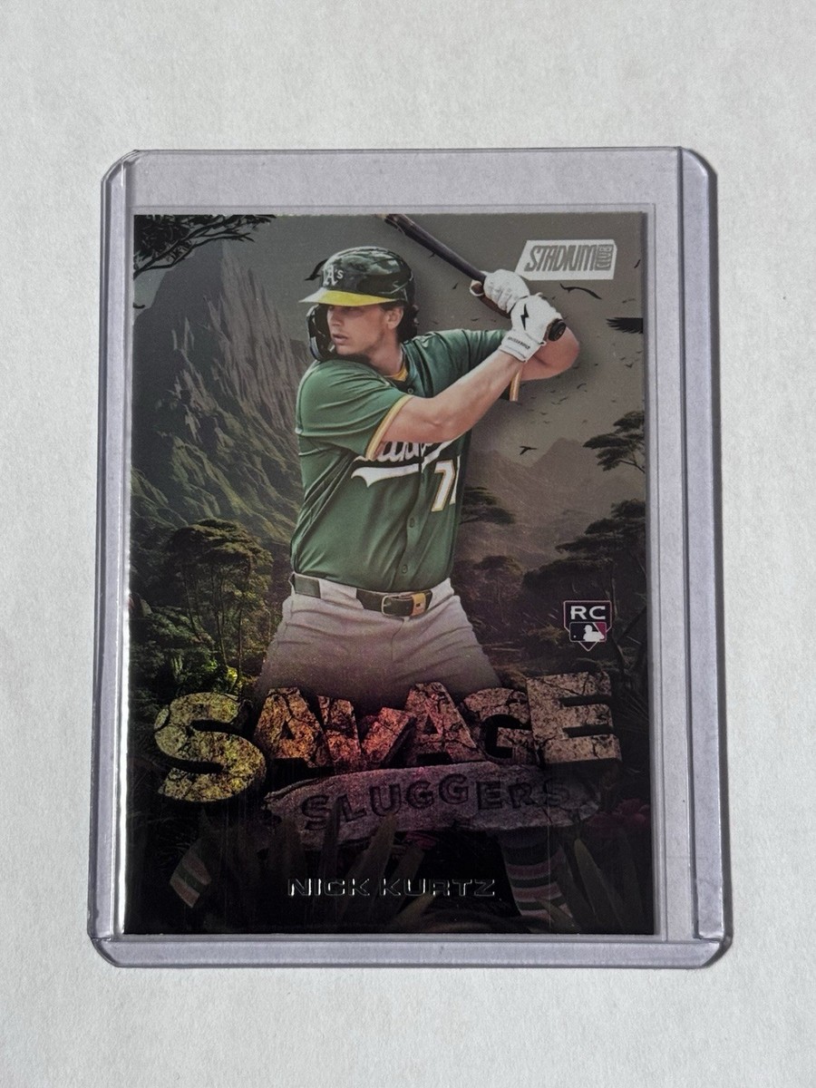 Nick Kurtz - 2025 Topps Stadium Club Savage Sluggers SS-21 ROOKIE