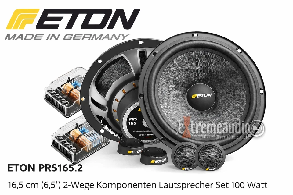 Eton PRS165.2 2-Wege Compo-System - Schwarz, 16,5cm, Paar