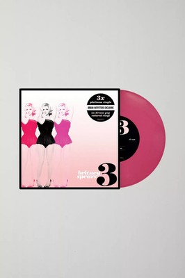 Britney Spears - 3 UO Exclusive 7'' Single Pink vinyl