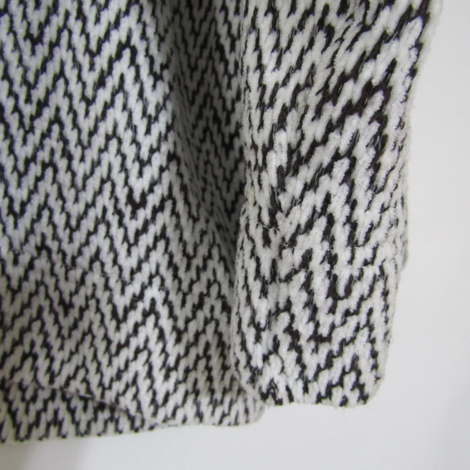 Suéter túnica suéter Rafaella talla grande 3X negro blanco suave manga larga Foto 3 de 4