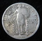 1923 Standing Liberty Quarter * Last Digit in Date is Clear * 90% Silver * 4947