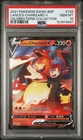 2021 POKEMON SWSH BLACK STAR PROMO #133 LANCE'S CHARIZARD V PSA 10