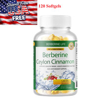 Premium Berberine HCL Extract 1200mg, Healthy Cholesterol, Anti-Inflammatory