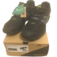 Head- Revolt Court Tennis shoes us size 12. Black.
