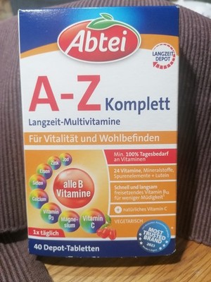 Abtei A-Z Komplett Depot Langzeit - Multivitamine , 40 Stück