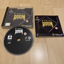 ebay® Auktion 336465272066 | FINAL DOOM PlayStation 1 PS1, in OVP, CiB aus privater Sammlung Thumbnail of ebay® auction 336465272066 | FINAL DOOM PlayStation 1 PS1, in OVP, CiB aus privater Sammlung