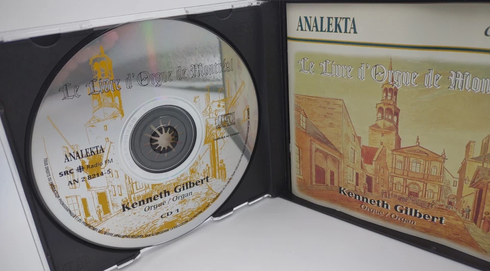 Le Livre d'Orgue de Montreal (K. Gilbert) Analekta 2 CDs nm Foto 3 de 4