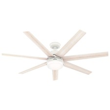 Hunter Fan 60 in Matte White Indoor Ceiling F...
