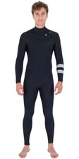 2026 Hurley Mens Advant 3/2mm Chest Zip Wetsuit - Black