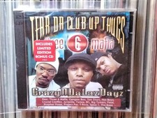 ORIGINAL THREE 6 MAFIA crazyndalzdayz 2 CD USA HYPE STICKER SEALED RAP HIP HOP