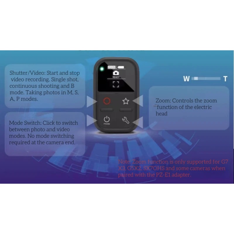 For Canon Camera Wireless Bluetooth Remote Controller BR-E1R5 R6 R8 R50 M200 M50 - Image 3 of 4